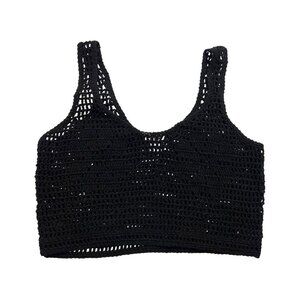 Akoia Haya Crop Top in Black